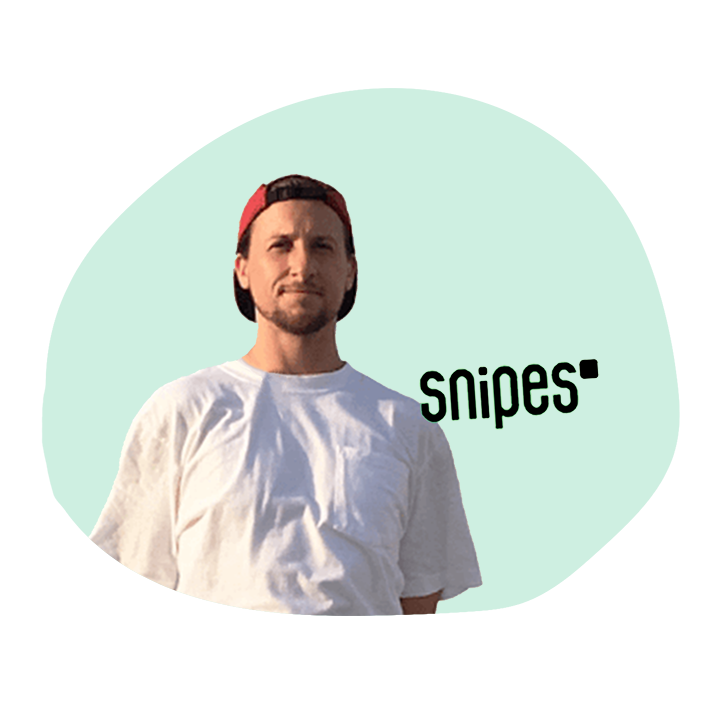 Snipes quote portrait logo