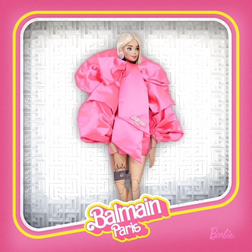 Balmain Barbie collaboration