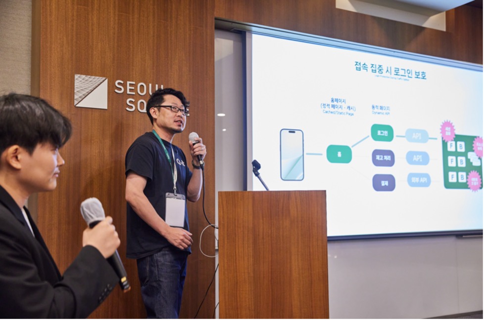 Shinji Kanai from Queue-it at Financial Services breakout session