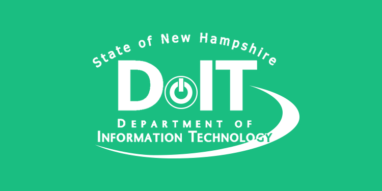 State of New Hampshire Department of Information Technology logo in green