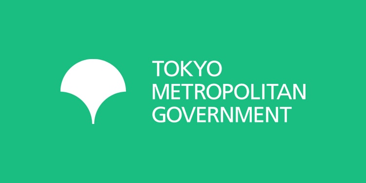 Tokyo Metropolitan government on green background
