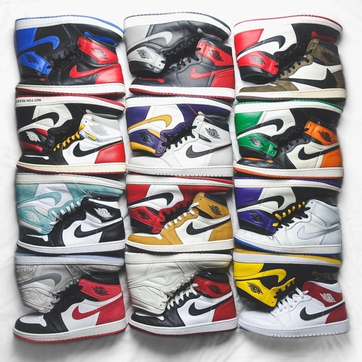 Jordan sneakers 24 different models