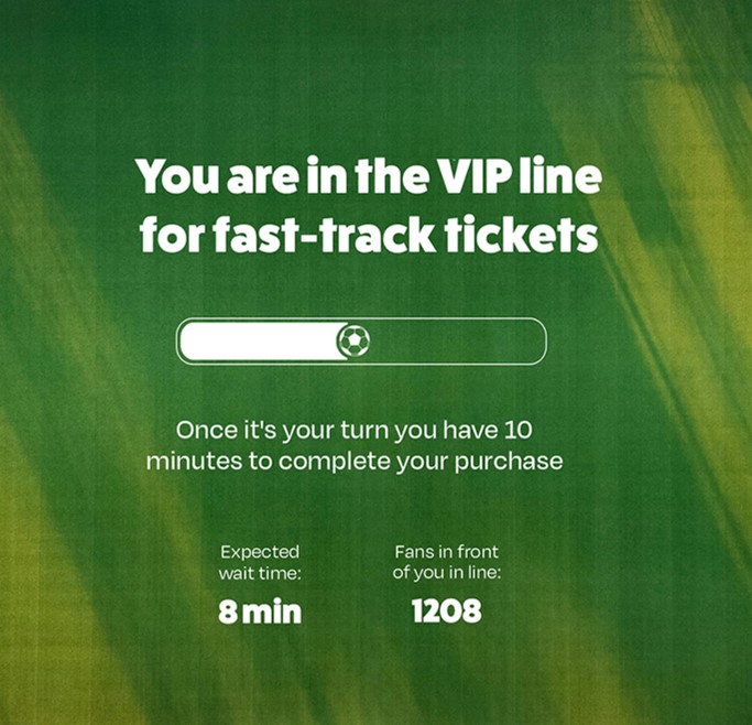 Queue page