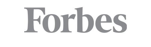 forbes logo grayscale