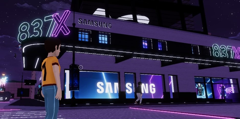 Samsung Store in the Decentraland Metaverse