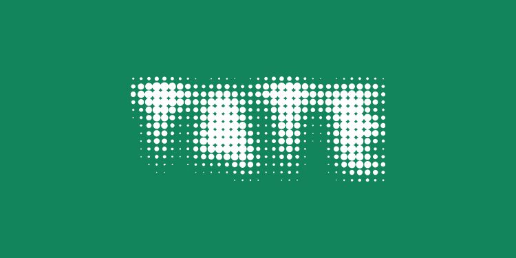 Tate logo in Queue-it green