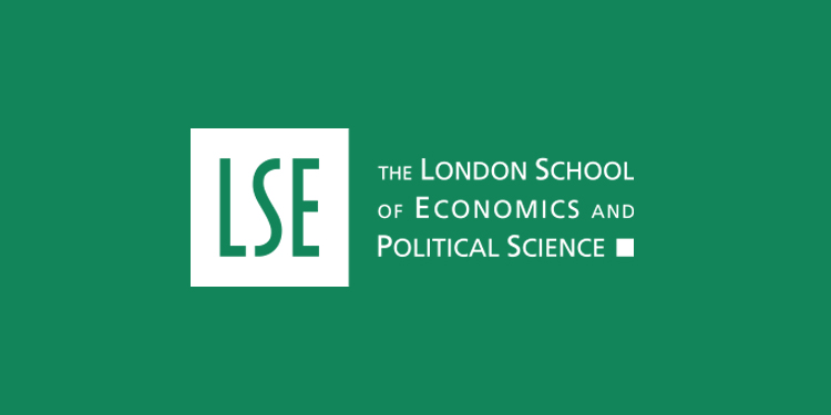 LSE logo on dark green background