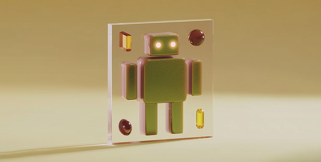 magnifying glass on bot and squished bot