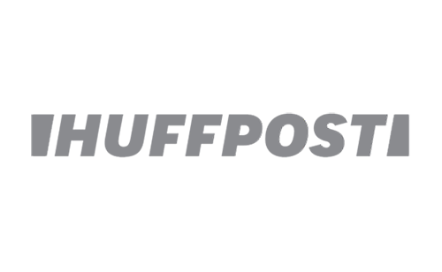 Huffington Post logo grayscale