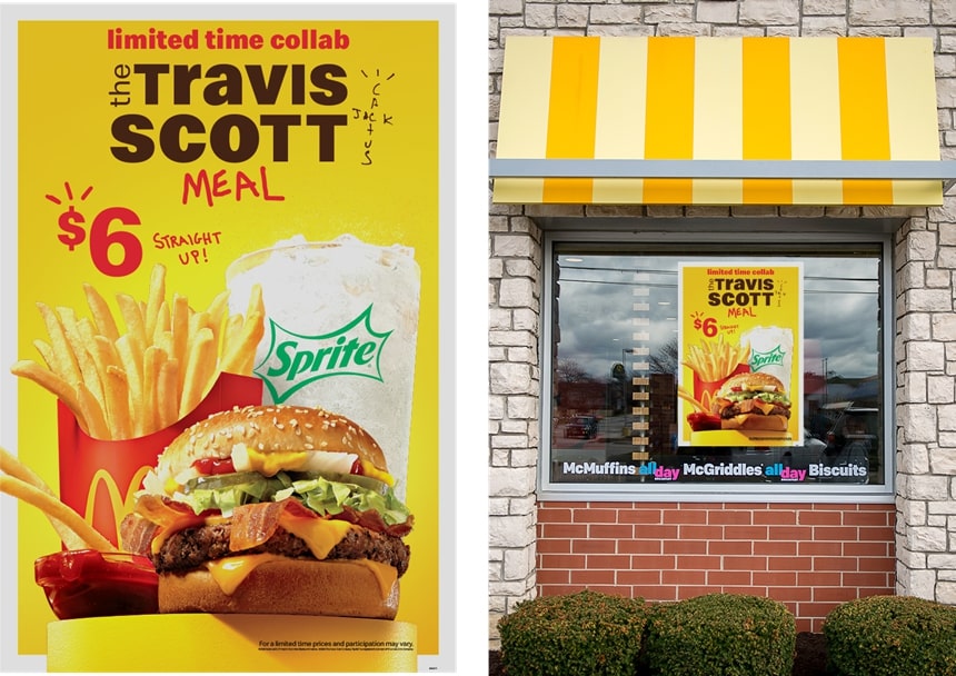 McDonald's Travis Scott meal