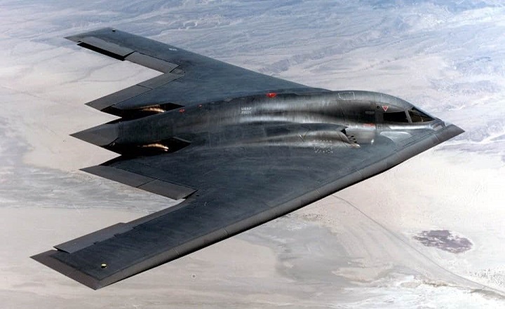 B-2 stealth bomber plane