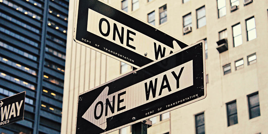 one way street signs