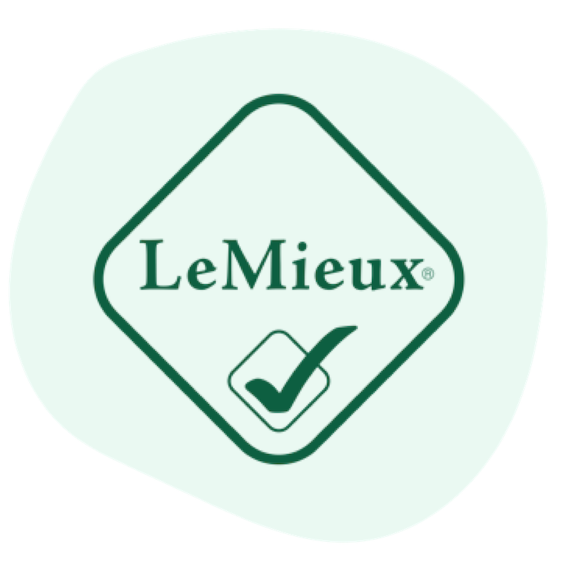 LeMieux logo bubble