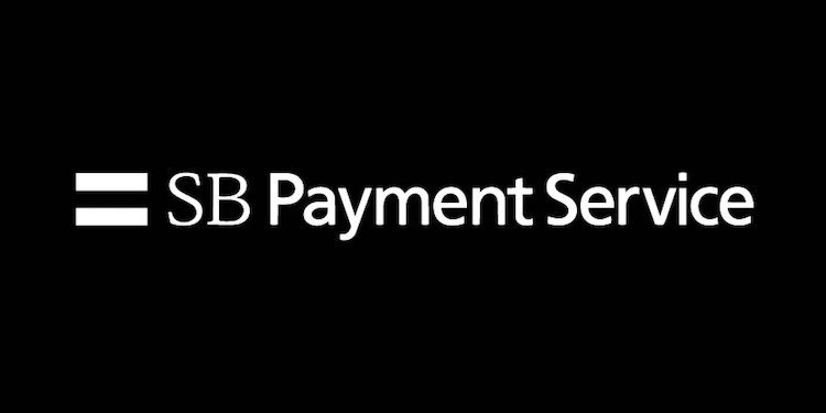 SB Payment Service logo black background