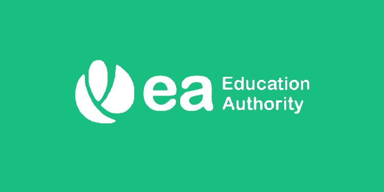 Education Authority logo on green background