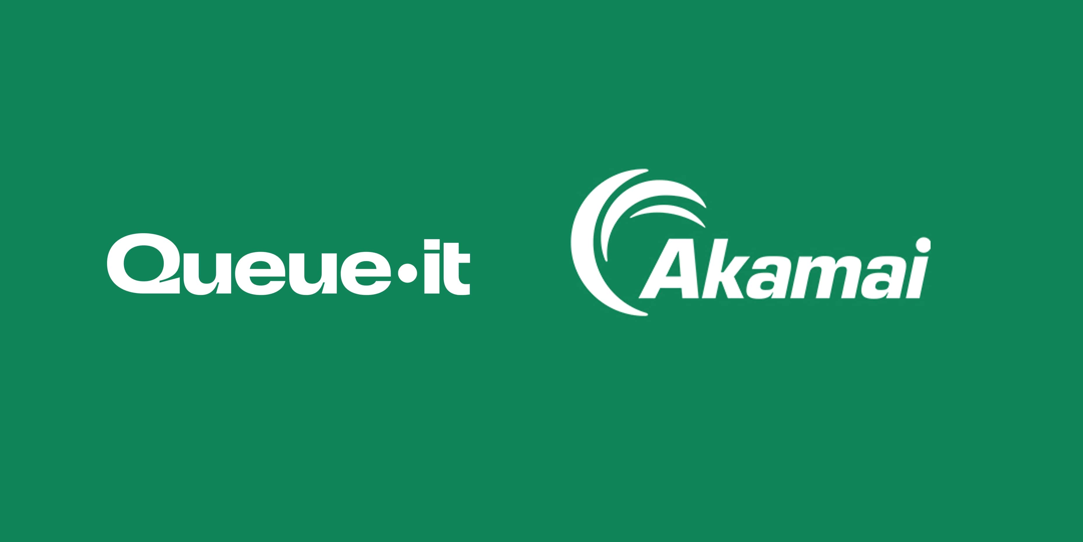 queue-it akamai logos