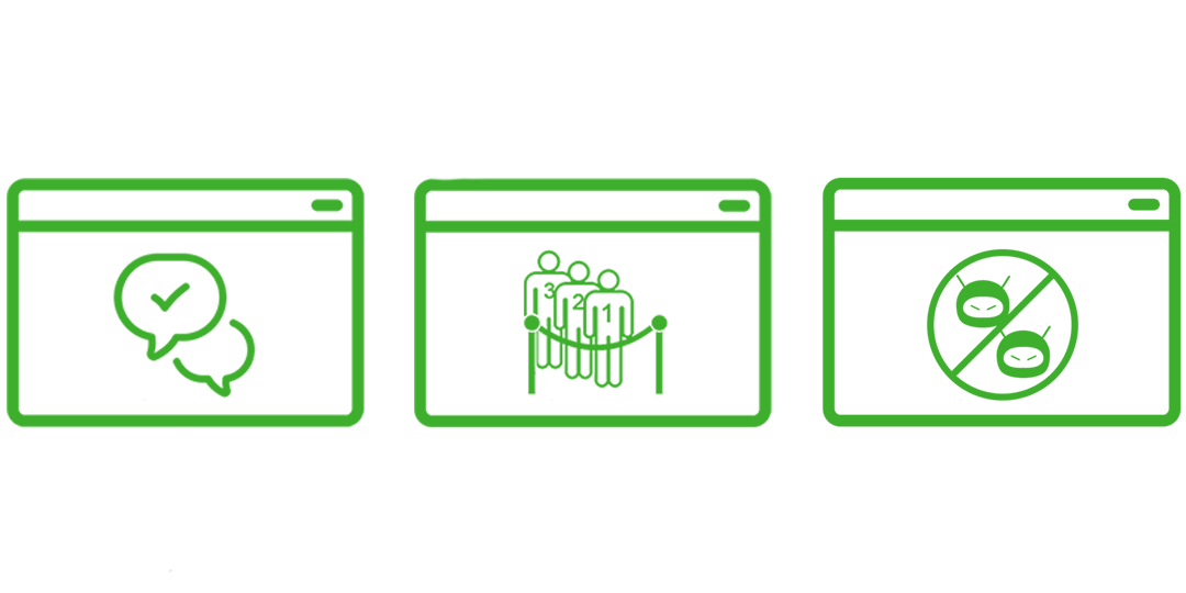 Benefits of using Queue-it's virtual waiting room for the public sector
