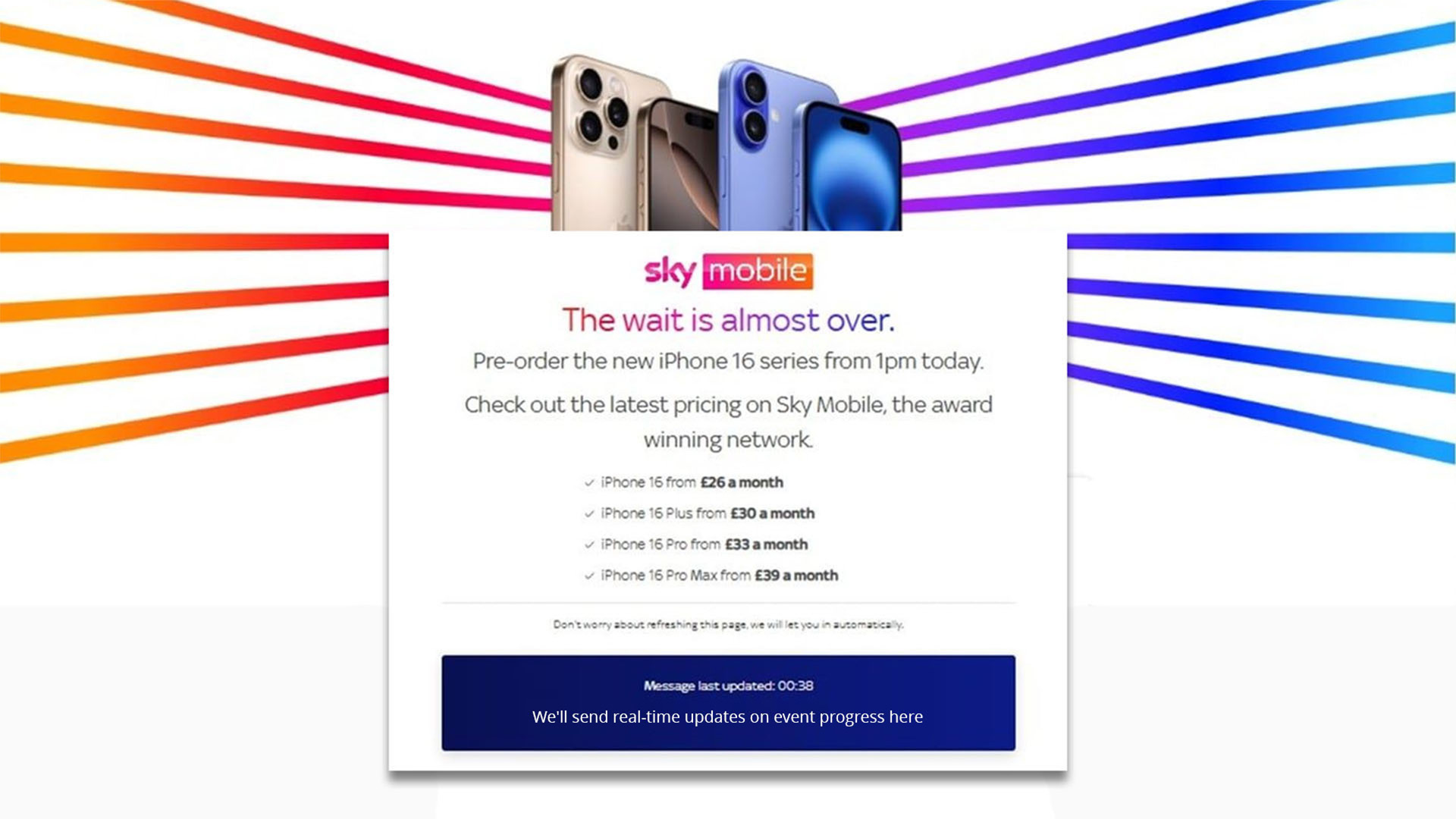 Sky Queue Page