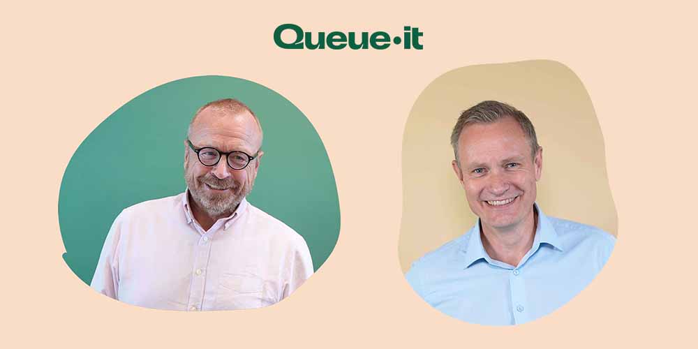 Niels Henrik Sodemann & Jesper Essendrop Queue-it CEO