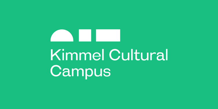 Kimmel Center logo on green background