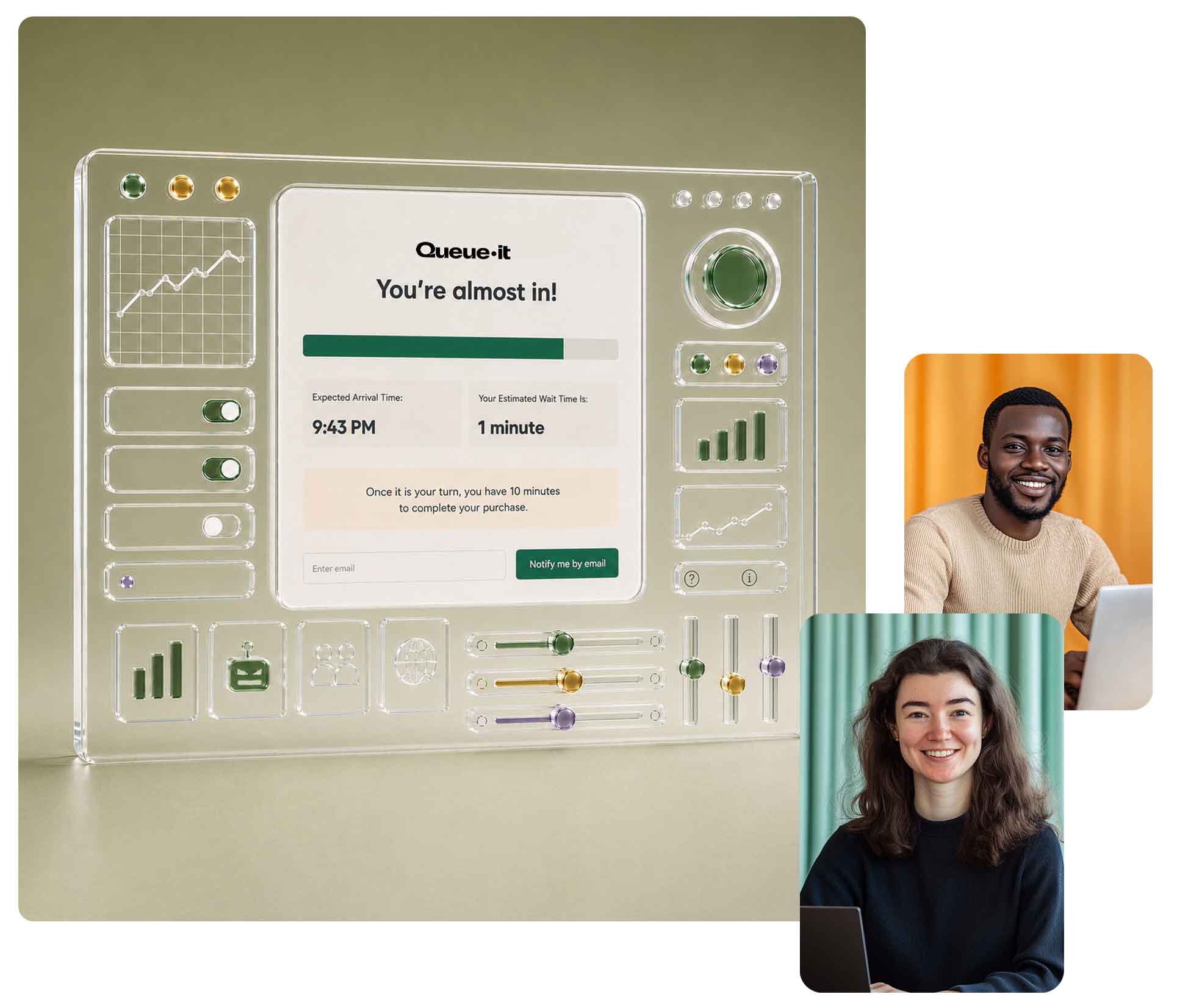 Queue-it platform and users